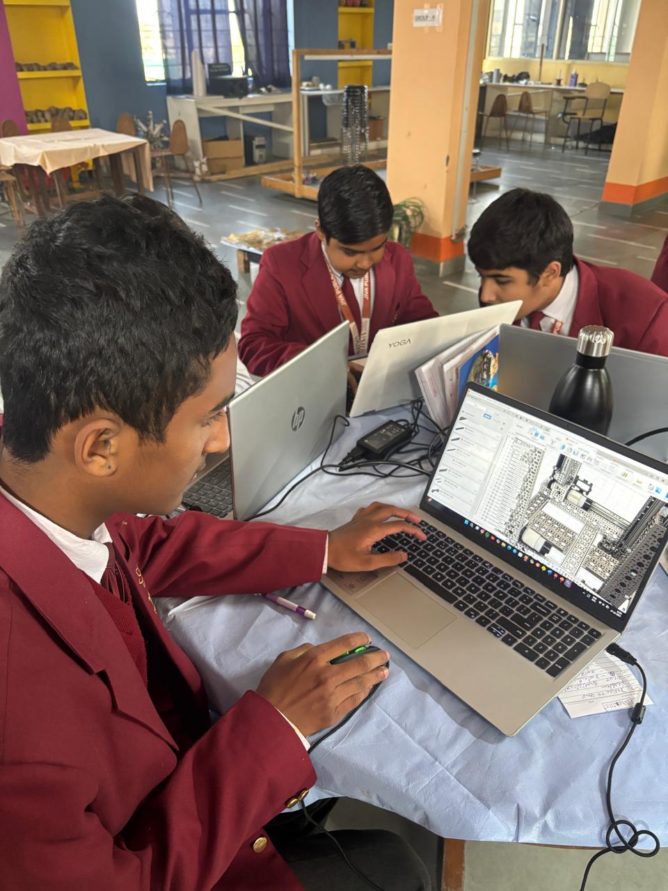 3D modelling of robot
